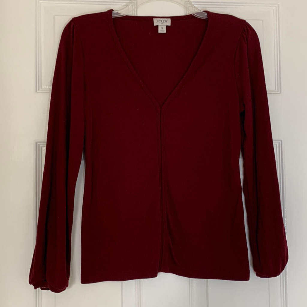 J. Crew Plunge Neck Basic